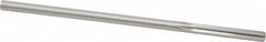 Made in USA - 0.2085" High Speed Steel 6 Flute Chucking Reamer - Straight Flute, 0.2016" Straight Shank, 1-1/4" Flute Length, 5" OAL - Americas Industrial Supply