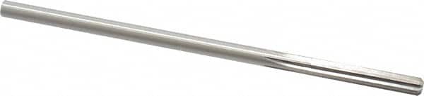 Made in USA - 0.2135" High Speed Steel 6 Flute Chucking Reamer - Straight Flute, 0.2075" Straight Shank, 1-1/4" Flute Length, 5" OAL - Americas Industrial Supply
