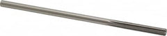 Made in USA - 0.215" High Speed Steel 6 Flute Chucking Reamer - Straight Flute, 0.2075" Straight Shank, 1-1/4" Flute Length, 5" OAL - Americas Industrial Supply