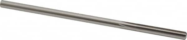 Made in USA - 0.2175" High Speed Steel 6 Flute Chucking Reamer - Straight Flute, 0.2075" Straight Shank, 1-1/4" Flute Length, 5" OAL - Americas Industrial Supply