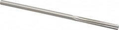 Made in USA - 7/32" High Speed Steel 6 Flute Chucking Reamer - Straight Flute, 0.2075" Straight Shank, 1-1/4" Flute Length, 5" OAL - Americas Industrial Supply