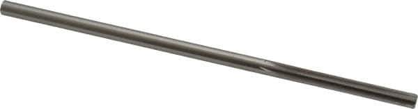 Made in USA - 7/32" High Speed Steel 6 Flute Chucking Reamer - Straight Flute, 0.2075" Straight Shank, 1-1/4" Flute Length, 5" OAL - Americas Industrial Supply