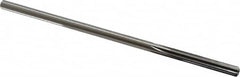 Made in USA - 0.2305" High Speed Steel 6 Flute Chucking Reamer - Straight Flute, 0.2173" Straight Shank, 1-1/2" Flute Length, 6" OAL - Americas Industrial Supply