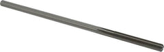 Made in USA - 0.233" High Speed Steel 6 Flute Chucking Reamer - Straight Flute, 0.2173" Straight Shank, 1-1/2" Flute Length, 6" OAL - Americas Industrial Supply