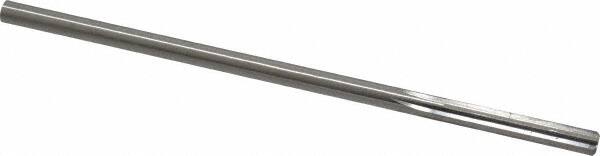 Made in USA - 0.2435" High Speed Steel 6 Flute Chucking Reamer - Americas Industrial Supply