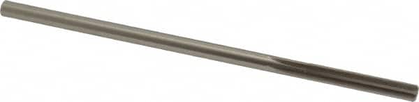Made in USA - 0.2535" High Speed Steel 6 Flute Chucking Reamer - Straight Flute, 0.2405" Straight Shank, 1-1/2" Flute Length, 6" OAL - Americas Industrial Supply