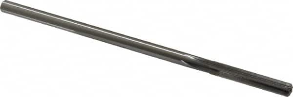Made in USA - 0.2675" High Speed Steel 6 Flute Chucking Reamer - Straight Flute, 1/4" Straight Shank, 1-1/2" Flute Length, 6" OAL - Americas Industrial Supply