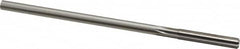 Made in USA - 0.271" High Speed Steel 6 Flute Chucking Reamer - Straight Flute, 1/4" Straight Shank, 1-1/2" Flute Length, 6" OAL - Americas Industrial Supply