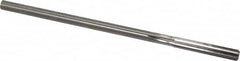 Made in USA - 0.2715" High Speed Steel 6 Flute Chucking Reamer - Straight Flute, 1/4" Straight Shank, 1-1/2" Flute Length, 6" OAL - Americas Industrial Supply