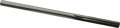 Made in USA - 0.2835" High Speed Steel 6 Flute Chucking Reamer - Straight Flute, 1/4" Straight Shank, 1-1/2" Flute Length, 6" OAL - Americas Industrial Supply
