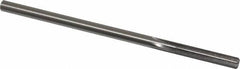 Made in USA - 0.285" High Speed Steel 6 Flute Chucking Reamer - Straight Flute, 1/4" Straight Shank, 1-1/2" Flute Length, 6" OAL - Americas Industrial Supply