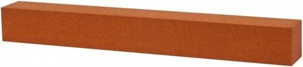 Norton - 6" Long x 3/4" Wide x 3/4" Thick, Aluminum Oxide Sharpening Stone - Square, Fine Grade - Americas Industrial Supply