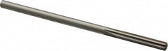 Made in USA - 0.288" High Speed Steel 6 Flute Chucking Reamer - Straight Flute, 1/4" Straight Shank, 1-1/2" Flute Length, 6" OAL - Americas Industrial Supply