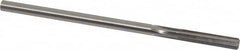 Made in USA - 19/64" High Speed Steel 6 Flute Chucking Reamer - Straight Flute, 0.2792" Straight Shank, 1-1/2" Flute Length, 6" OAL - Americas Industrial Supply