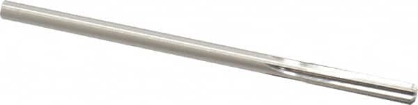 Made in USA - 0.2985" High Speed Steel 6 Flute Chucking Reamer - Straight Flute, 0.2792" Straight Shank, 1-1/2" Flute Length, 6" OAL - Americas Industrial Supply