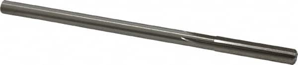 Made in USA - 0.2995" High Speed Steel 6 Flute Chucking Reamer - Straight Flute, 0.2792" Straight Shank, 1-1/2" Flute Length, 6" OAL - Americas Industrial Supply