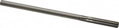 Made in USA - 0.3015" High Speed Steel 6 Flute Chucking Reamer - Straight Flute, 0.2792" Straight Shank, 1-1/2" Flute Length, 6" OAL - Americas Industrial Supply