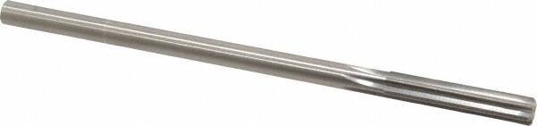 Made in USA - 0.3055" High Speed Steel 6 Flute Chucking Reamer - Straight Flute, 0.2792" Straight Shank, 1-1/2" Flute Length, 6" OAL - Americas Industrial Supply
