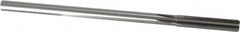 Made in USA - 0.318" High Speed Steel 6 Flute Chucking Reamer - Straight Flute, 0.2792" Straight Shank, 1-1/2" Flute Length, 6" OAL - Americas Industrial Supply