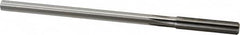 Made in USA - 0.32" High Speed Steel 6 Flute Chucking Reamer - Straight Flute, 0.2792" Straight Shank, 1-1/2" Flute Length, 6" OAL - Americas Industrial Supply