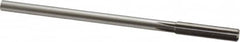 Made in USA - 0.322" High Speed Steel 6 Flute Chucking Reamer - Straight Flute, 0.2792" Straight Shank, 1-1/2" Flute Length, 6" OAL - Americas Industrial Supply