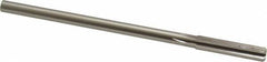 Made in USA - 0.326" High Speed Steel 6 Flute Chucking Reamer - Straight Flute, 0.2792" Straight Shank, 1-1/2" Flute Length, 6" OAL - Americas Industrial Supply