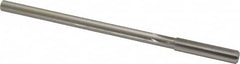 Made in USA - 0.331" High Speed Steel 6 Flute Chucking Reamer - Straight Flute, 0.2792" Straight Shank, 1-1/2" Flute Length, 6" OAL - Americas Industrial Supply