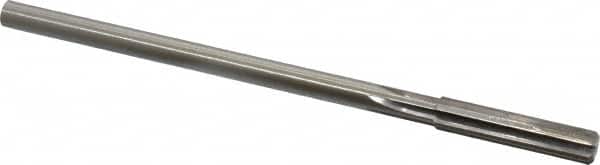 Made in USA - 0.336" High Speed Steel 6 Flute Chucking Reamer - Straight Flute, 0.2792" Straight Shank, 1-1/2" Flute Length, 6" OAL - Americas Industrial Supply