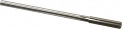 Made in USA - 0.341" High Speed Steel 6 Flute Chucking Reamer - Straight Flute, 0.2792" Straight Shank, 1-1/2" Flute Length, 6" OAL - Americas Industrial Supply