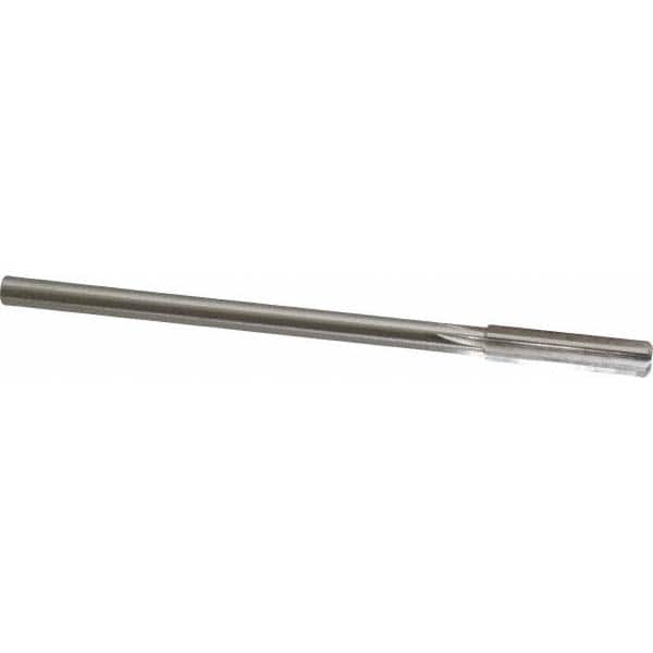 Made in USA - 0.342" High Speed Steel 6 Flute Chucking Reamer - Americas Industrial Supply