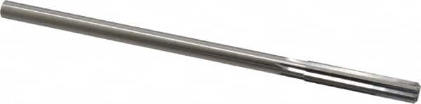 Made in USA - 0.347" High Speed Steel 6 Flute Chucking Reamer - Americas Industrial Supply