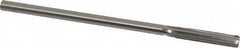 Made in USA - 0.355" High Speed Steel 6 Flute Chucking Reamer - Straight Flute, 0.3105" Straight Shank, 1-3/4" Flute Length, 7" OAL - Americas Industrial Supply