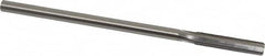 Made in USA - 0.357" High Speed Steel 6 Flute Chucking Reamer - Straight Flute, 0.3105" Straight Shank, 1-3/4" Flute Length, 7" OAL - Americas Industrial Supply