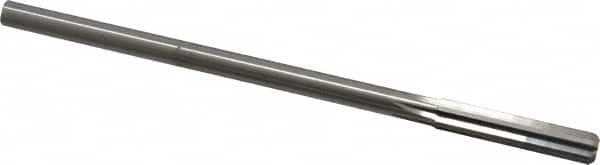 Made in USA - 0.362" High Speed Steel 6 Flute Chucking Reamer - Straight Flute, 0.3105" Straight Shank, 1-3/4" Flute Length, 7" OAL - Americas Industrial Supply