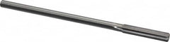 Made in USA - 0.363" High Speed Steel 6 Flute Chucking Reamer - Straight Flute, 0.3105" Straight Shank, 1-3/4" Flute Length, 7" OAL - Americas Industrial Supply