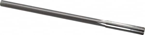 Made in USA - 0.365" High Speed Steel 6 Flute Chucking Reamer - Straight Flute, 0.3105" Straight Shank, 1-3/4" Flute Length, 7" OAL - Americas Industrial Supply
