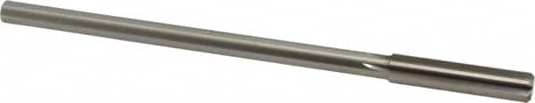 Made in USA - 0.385" High Speed Steel 6 Flute Chucking Reamer - Americas Industrial Supply