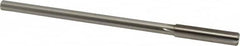 Made in USA - 0.385" High Speed Steel 6 Flute Chucking Reamer - Americas Industrial Supply