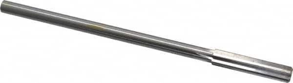 Made in USA - 0.389" High Speed Steel 6 Flute Chucking Reamer - Americas Industrial Supply