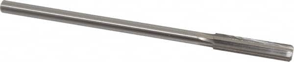 Made in USA - 0.393" High Speed Steel 6 Flute Chucking Reamer - Americas Industrial Supply