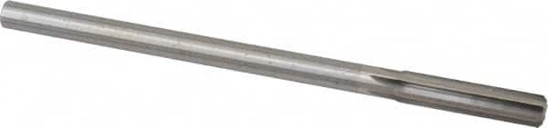 Made in USA - 0.408" High Speed Steel 6 Flute Chucking Reamer - Americas Industrial Supply