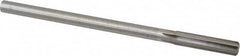 Made in USA - 0.408" High Speed Steel 6 Flute Chucking Reamer - Americas Industrial Supply