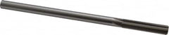 Made in USA - 0.409" High Speed Steel 6 Flute Chucking Reamer - Straight Flute, 0.3105" Straight Shank, 1-3/4" Flute Length, 7" OAL - Americas Industrial Supply