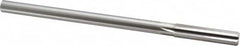 Made in USA - 0.41" High Speed Steel 6 Flute Chucking Reamer - Straight Flute, 0.3105" Straight Shank, 1-3/4" Flute Length, 7" OAL - Americas Industrial Supply