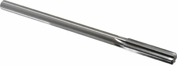 Made in USA - 0.418" High Speed Steel 6 Flute Chucking Reamer - Americas Industrial Supply