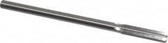 Made in USA - 0.427" High Speed Steel 6 Flute Chucking Reamer - Straight Flute, 0.373" Straight Shank, 1-3/4" Flute Length, 7" OAL - Americas Industrial Supply