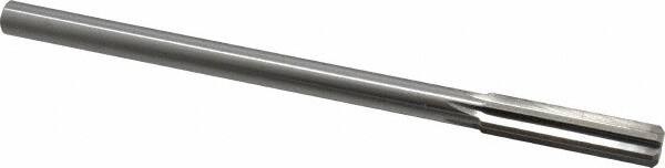 Made in USA - 0.434" High Speed Steel 6 Flute Chucking Reamer - Americas Industrial Supply