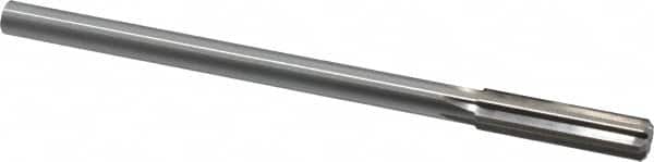 Made in USA - 0.438" High Speed Steel 6 Flute Chucking Reamer - Americas Industrial Supply