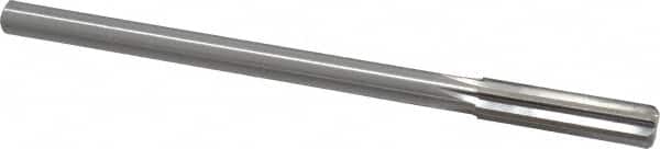 Made in USA - 0.443" High Speed Steel 6 Flute Chucking Reamer - Americas Industrial Supply