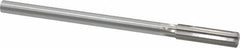 Made in USA - 0.444" High Speed Steel 6 Flute Chucking Reamer - Americas Industrial Supply